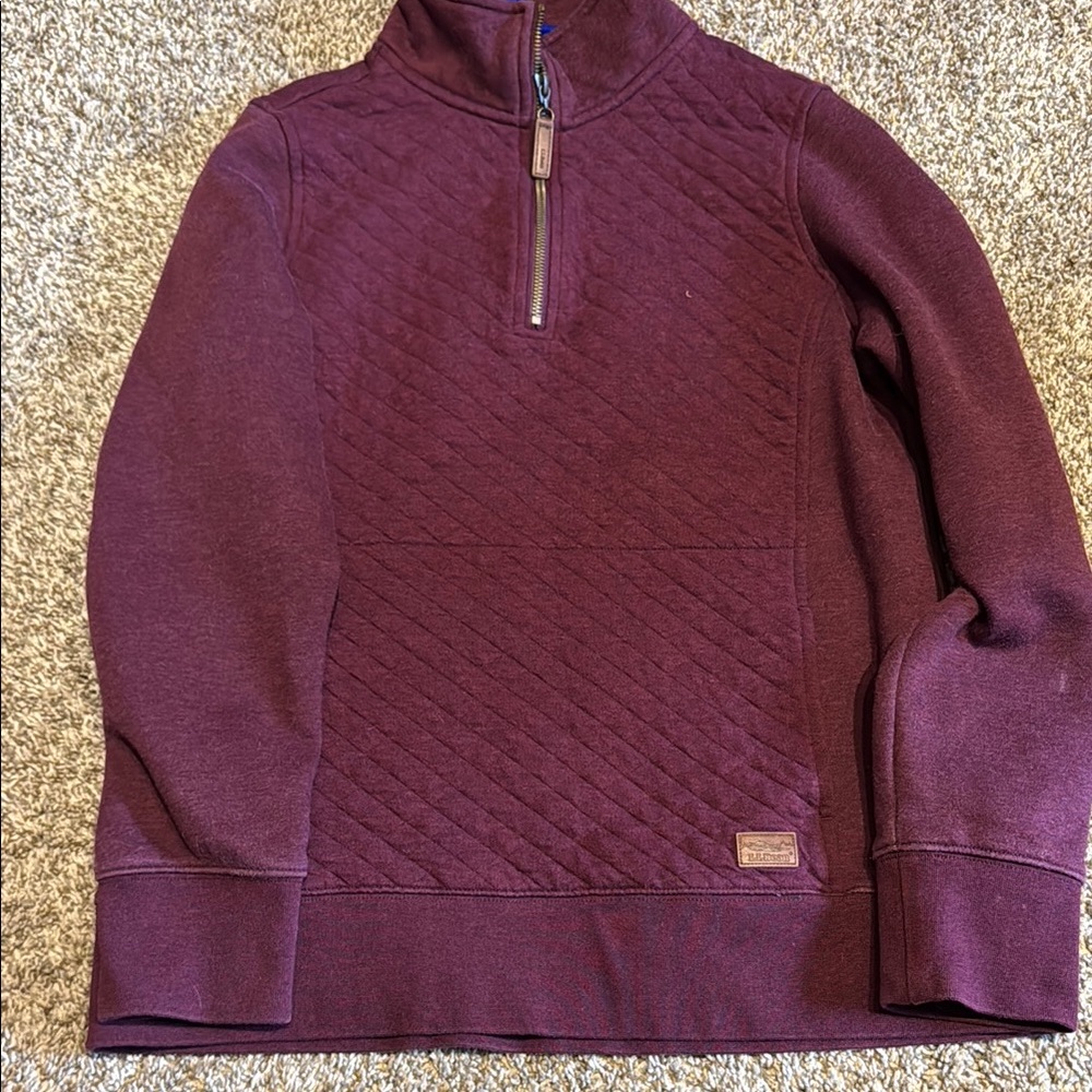 LL bean BurgundySweater